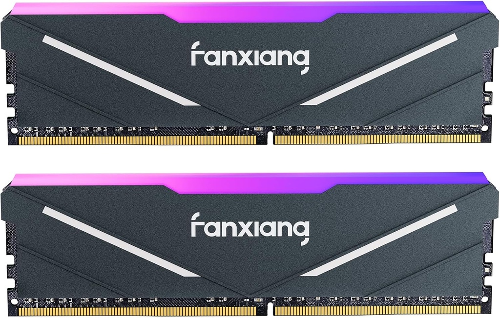 FANXIANG 16GB DRR4 3200MHz WITH HEATSINK BLACK DESKTOP RAM