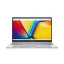 ASUS VIVOBOOK X1504V CORE 5-120U-RAM 16GB DDR4-3200BUS,SSD 512GB,15.6''FHD,BT,WIFI,WC,SILVER,FREE DOS-02YEAR(BATTERY+ADAPTER-01YEAR)